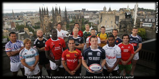 Edinburgh 7s Team Captains
